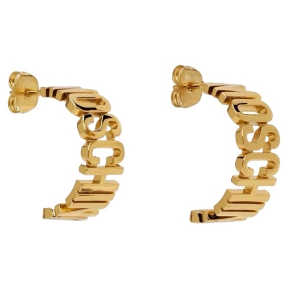 MOSCHINO Lettering Earrings - Picture 2 of 9